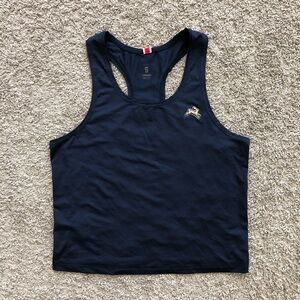 Tracksmith Twilight Crop Tank Women’s Small Navy Blue